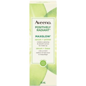 Aveeno Positively Radiant MaxGlow Serum + Primer