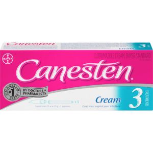 CANESTEN 3 Day Internal Cream for Yeast Infection, 3 Treatments 25 g