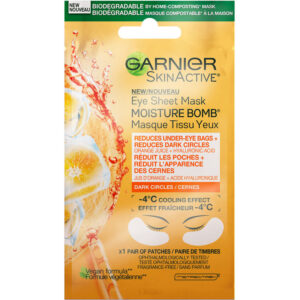 Garnier SkinActive Moisture Bomb Brightening Eye Sheet Mask