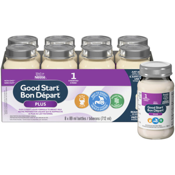 Nestle Good Start Plus 1 Baby Formula, Ready-to-Feed 712 mL - CTC Health