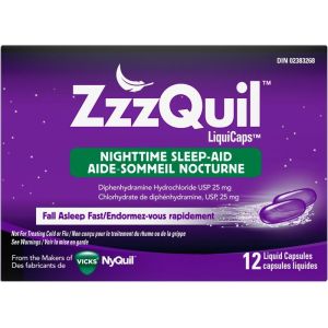Vicks Zzzquil Nighttime Sleep-aid Liquicaps