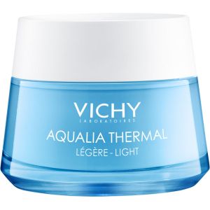 Vichy Aqualia Thermal Light - 48-Hour Moisturizing Cream with 97% Natural-Origin Ingredients 50 mL
