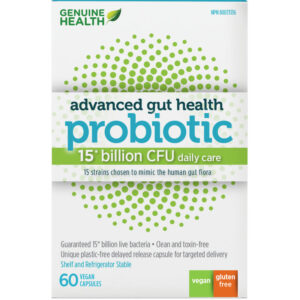 Genuine Health Advanced Gut Health Probiotics