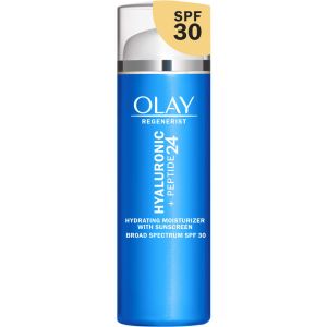Olay Regenerist Hyaluronic + Peptide 24 Face Moisturizer SPF 30