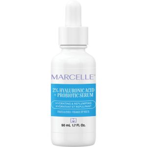 Marcelle 2% Hyaluronic Acid + Probiotic Hydrating & Replumping Serum, Bonus Size 50 mL