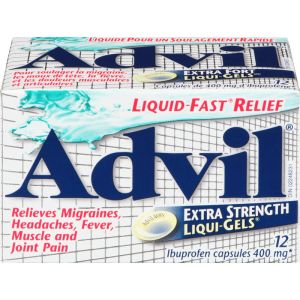 Advil Extra Strength Liqui-Gels (12 Count) 400 Mg Ibuprofen