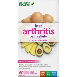 Genuine Health Fast Arthritis Pain Relief+ Capsules