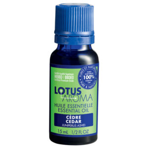Lotus Aroma Cedar Essential Oil 15 mL