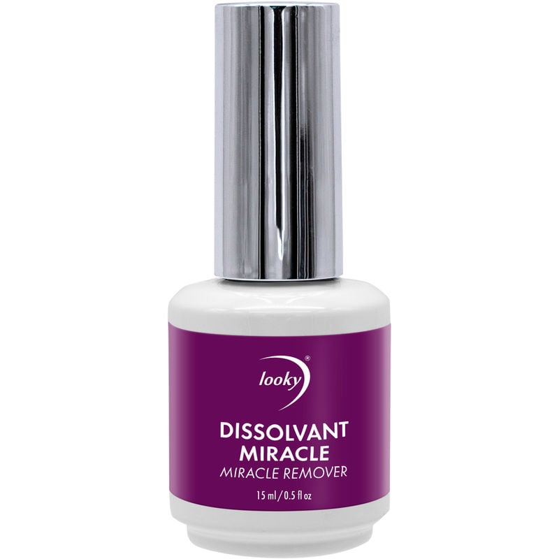 Looky Miracle Remover with Stick 15 ML - Dissolves Gel Polish in Minutes