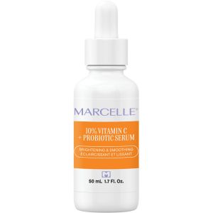 Marcelle 10% Vitamin C + Probiotic Brightening Serum, Bonus Size 50 mL