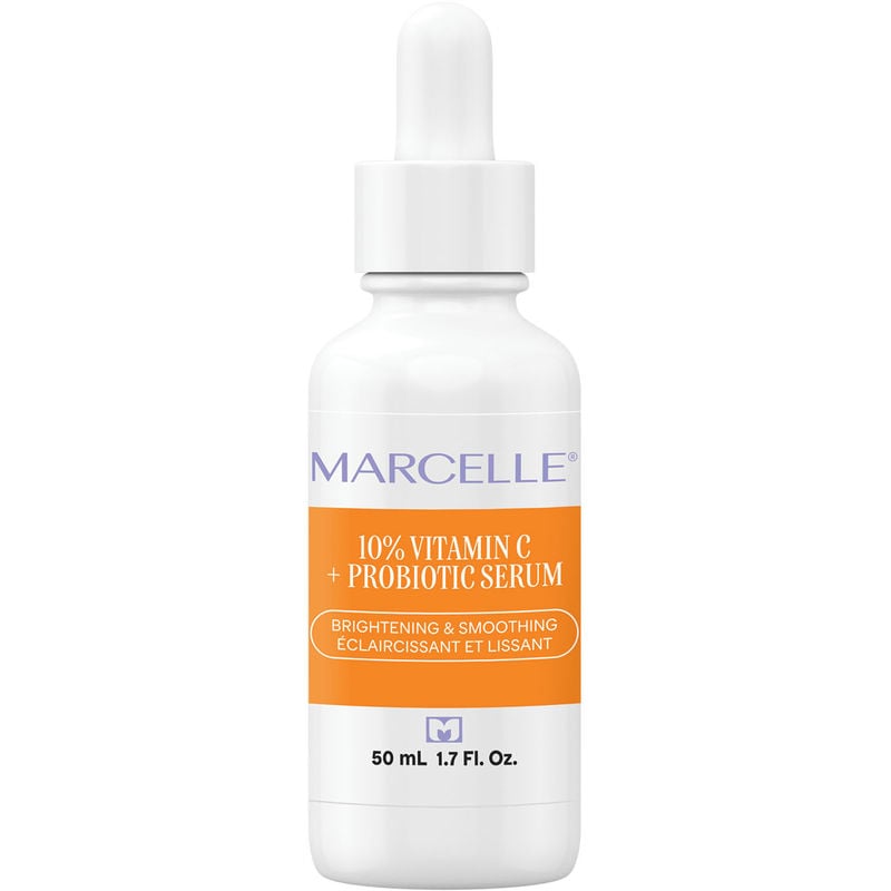 Marcelle 10% Vitamin C + Probiotic Brightening Serum, Bonus Size 50 mL