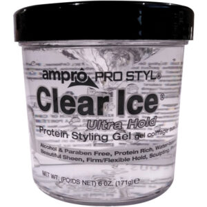 Ampro Pro Style Clear Ice Protein Styling Gel 6 oz