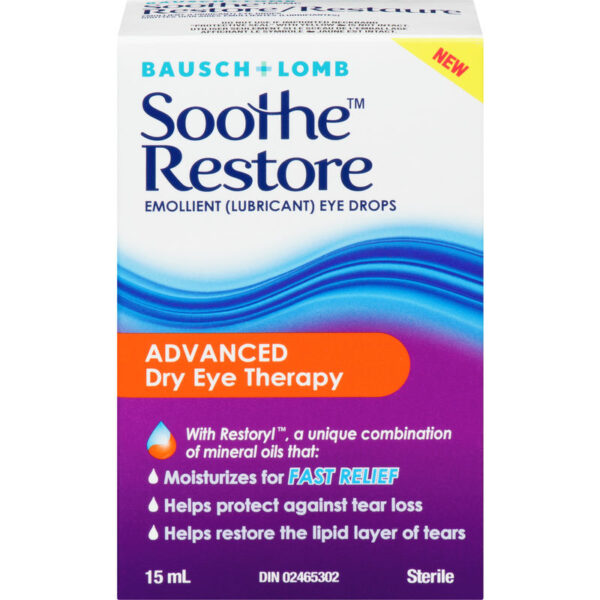 Soothe Restore Advanced Dry Eye Therapy 15 mL - CTC Health