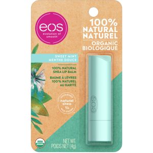 eos 100% Natural & Organic Lip Balm Stick - Sweet Mint 4 g