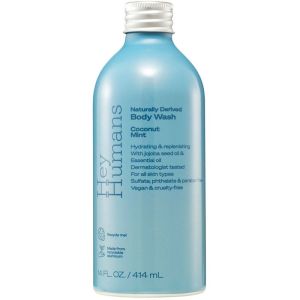 Hey Humans Sulfate-Free, Naturally Derived Body Wash – Coconut Mint 14 oz
