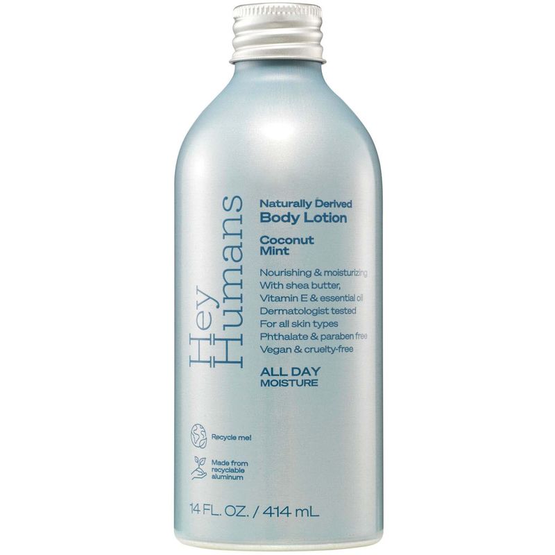 Hey Humans Coconut Mint Vegan Body Lotion - 14 oz
