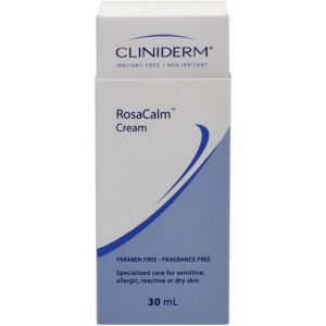 Cliniderm Rosacalm Cream 30 mL - Soothing Relief for Rosacea-Prone Skin