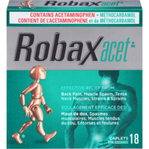 Robaxacet Pain Reliever and Muscle Relaxant Caplets