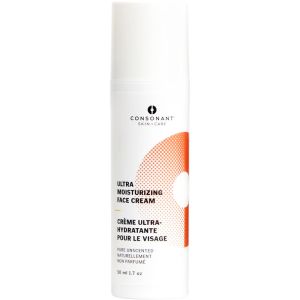 Consonant Skincare Ultra Moisturizing Organic Face Cream for Dry Skin 50 mL