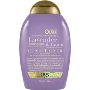 OGX Hydrate & Tone Reviving + Lavender Luminescent Platinum Conditioner