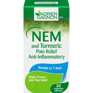 Adrien Gagnon Nem and Turmeric 30 Capsules