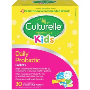 Culturelle Kids Daily Probiotic Single Serving Packets 30 Count
