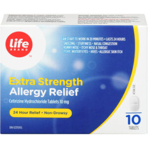 Life Brand EXTRA STRENGTH ALLERGY RELIEF