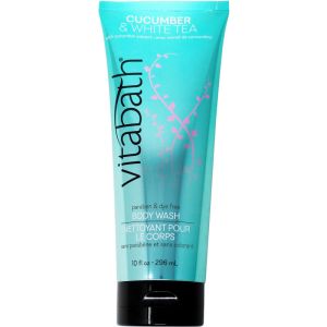 Vitabath Cucumber & White Tea Moisturizing Body Wash 296 mL