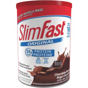 SlimFast Original Powder Meal Replacement Shake Mix with 14g of Protein Plus 23 Vitamins and Minerals 530 g