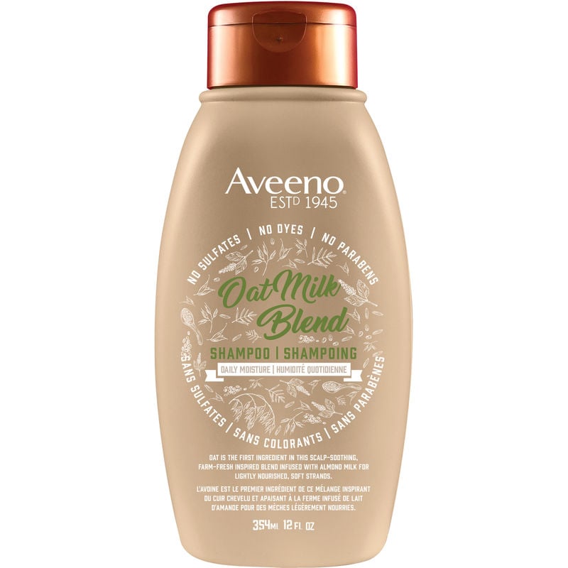 Aveeno Oat Milk Blend Shampoo for Daily Moisture 12 oz