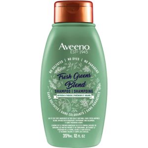 Aveeno Fresh Greens Blend Shampoo for Refresh & Thicken 12 oz