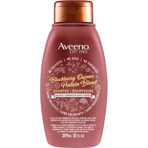 Aveeno Blackberry Quinoa Protein Blend Shampoo for Color Protect & Strengthen 12 oz