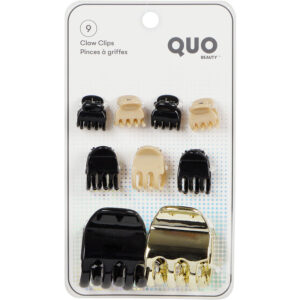 Quo Beauty 9pk Assorted Jaw Clip