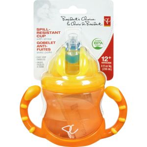 President's Choice Spill-Resistant Cup with Straw 8 oz Sippy Cup - BPA-Free