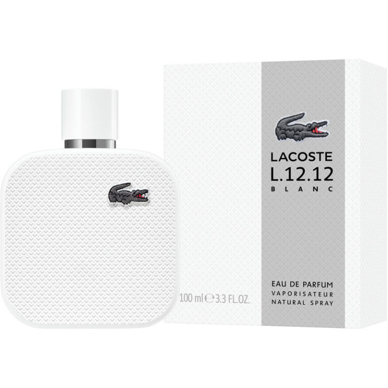 Lacoste L.12.12 Blanc Eau de Parfum 100 mL - CTC Health