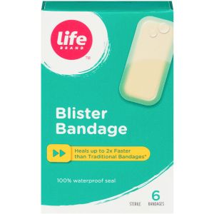Life Brand Blister Bandage 6 Count