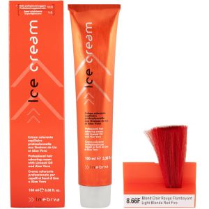 Ice Cream Professional Hair Color 8.66F Light Blonde Red Fire