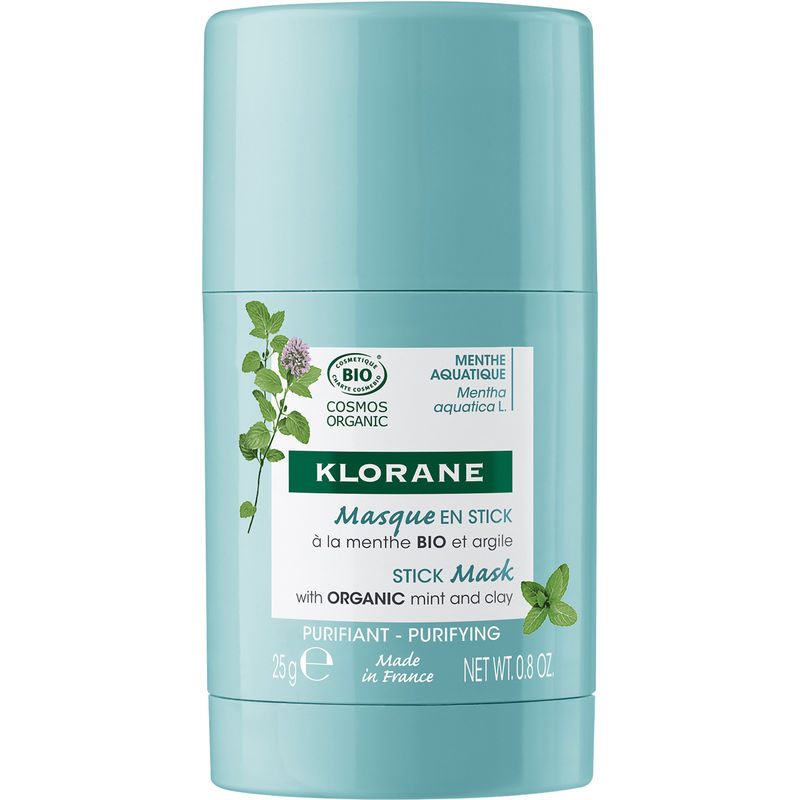 Klorane Organic Mint and Clay Purifying Stick Mask 25g