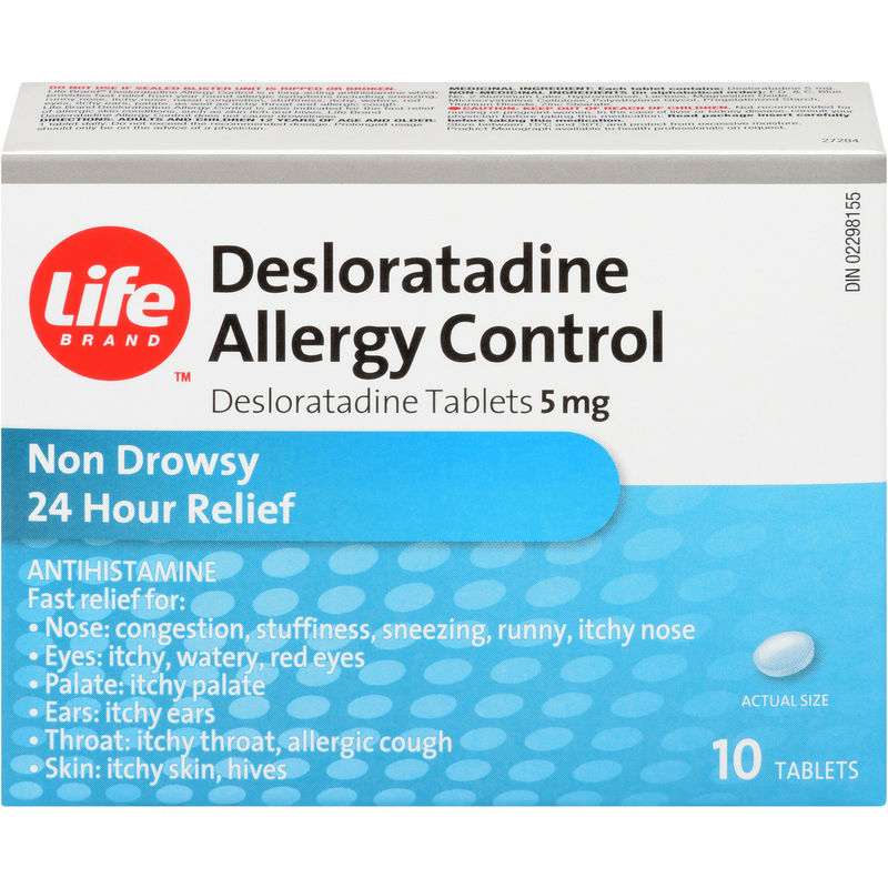 Life Brand DESLORATADINE ALLERGY CONTROL