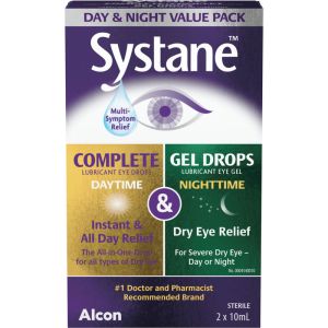 Systane Day & Night Eye Drops 20 mL
