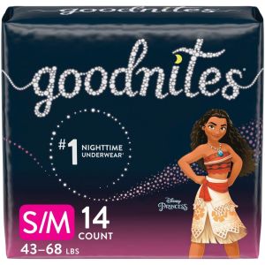 Goodnites Bedwetting Underwear for Girls, S/M 14 Count
