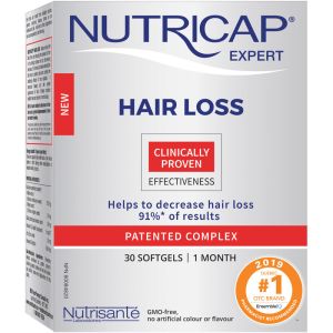 Nutricap Hair Loss Softgels and Capsules