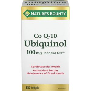 NATURES BOUNTY CO-Q10 UBIQUINOL 30 COUNT CARDIOVASCULAR HEALTH