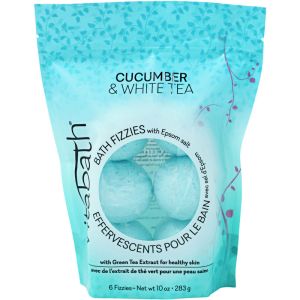 Vitabath Cucumber & White Tea Bath Fizzies 283 g