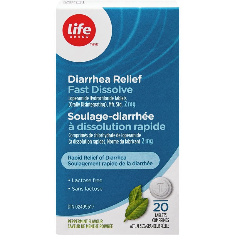 Life Brand LB Diarrhea Relief Fast Dissolve 20ct