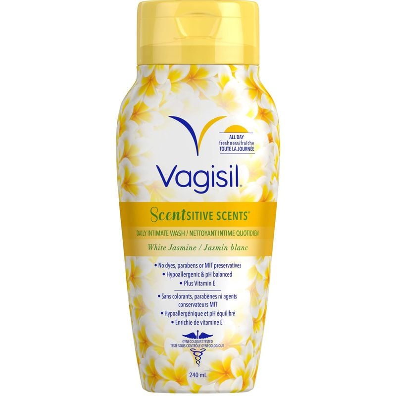 Vagisil Scentsitive Scents White Jasmine Wash 240 mL