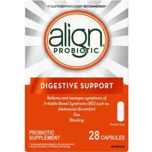 Align Probiotics, Daily Probiotic Supplement for Digestive Care, 28 Vegetarian Capsules