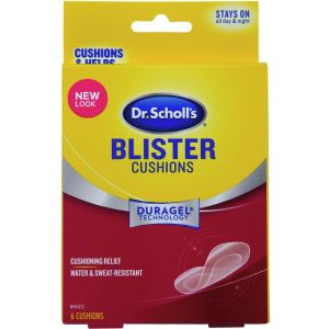 Dr. Scholl's Blister Treatment Cushions with Duragel Technology 6 Count