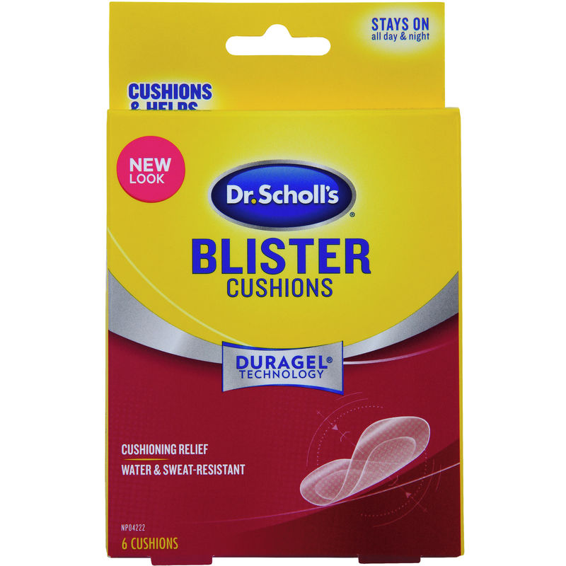 Dr. Scholl's Blister Treatment Cushions with Duragel Technology 6 Count
