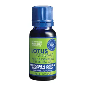 Lotus Aroma Sweet Marjoram Essential Oil 15 mL